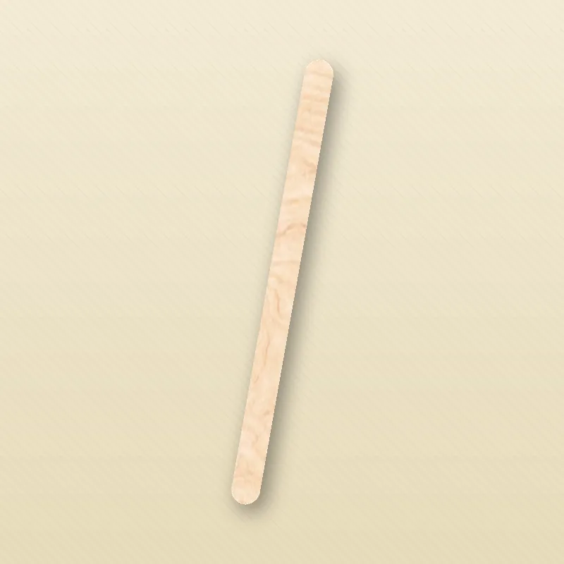 Coffee Stirrer — 5.5 inch — food-grade poplar wood, Poplar Works