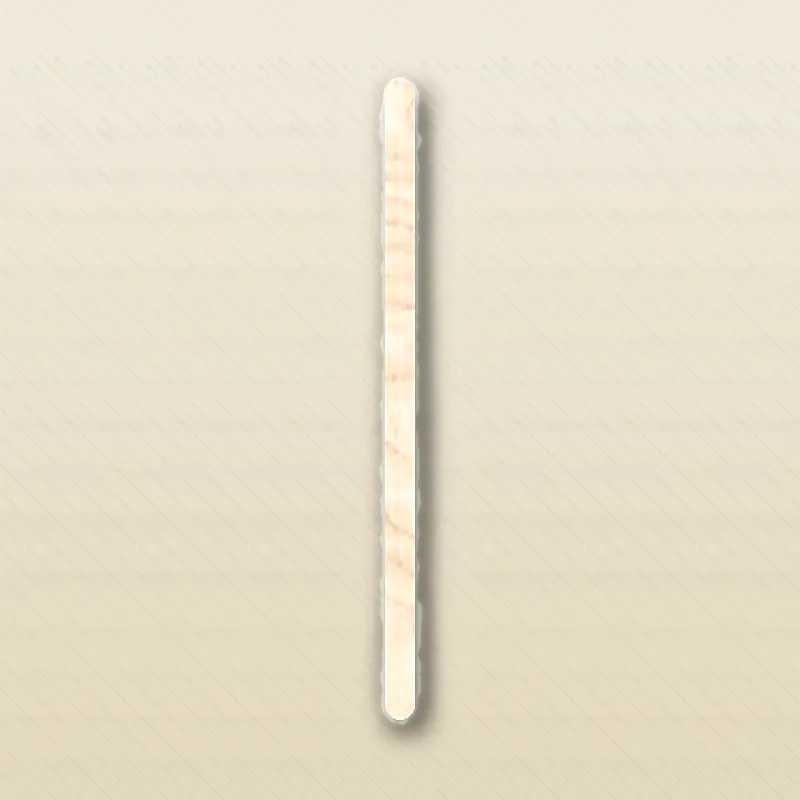 7.5 Inch Coffee Stirrers laid flat showing the 190 × 6 × 1.5 mm section