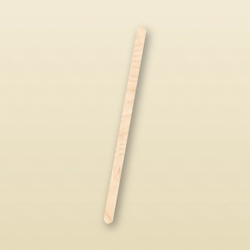 Coffee Stirrer — 7.5 inch — food-grade poplar wood, Poplar Works