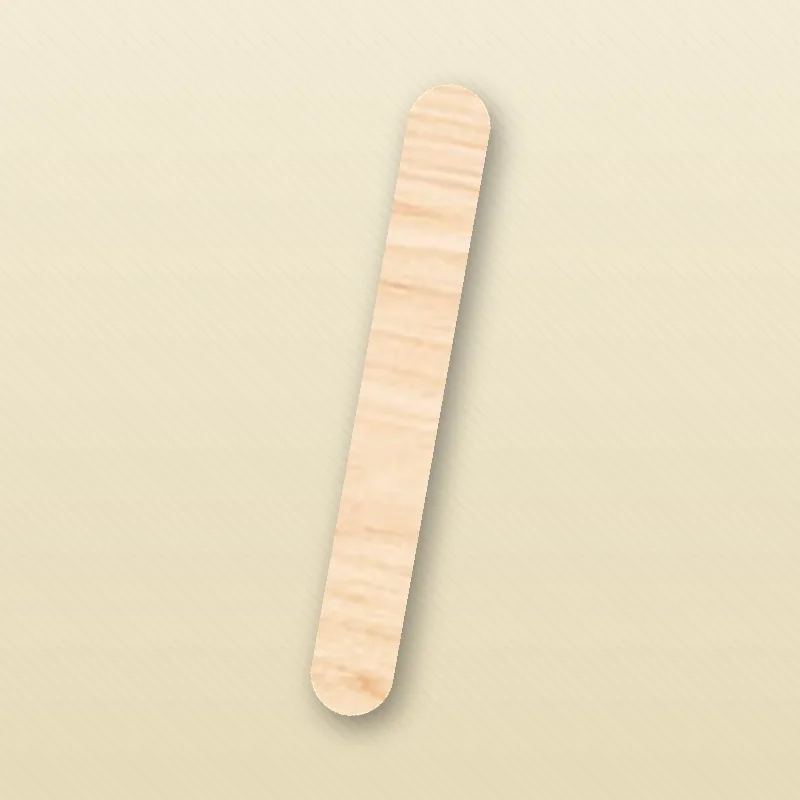 Tongue Depressor — 4.5 inch infant — medical-grade poplar wood, Poplar Works