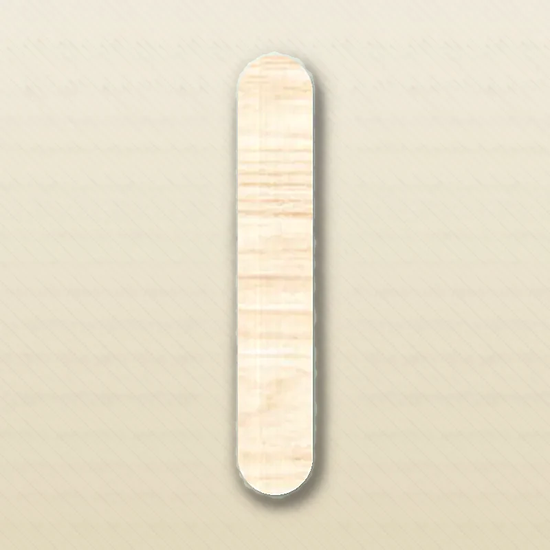 5.5 Inch Junior Tongue Depressors laid flat showing the 140 × 16 × 1.8 mm section