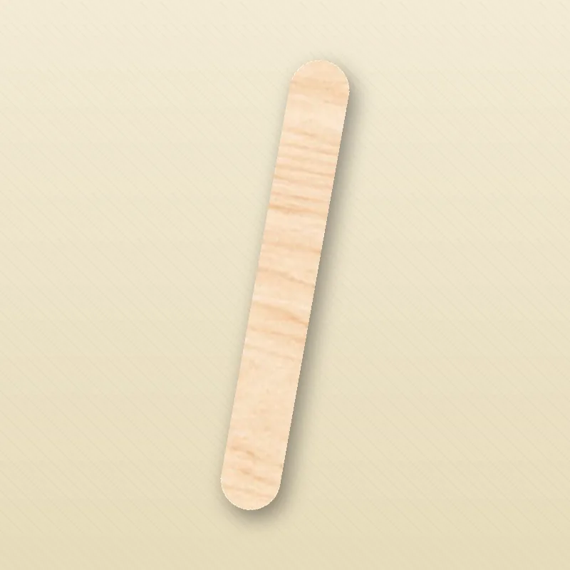 Ice Cream Stick — 114 mm extra long — food-grade poplar wood, Poplar Works