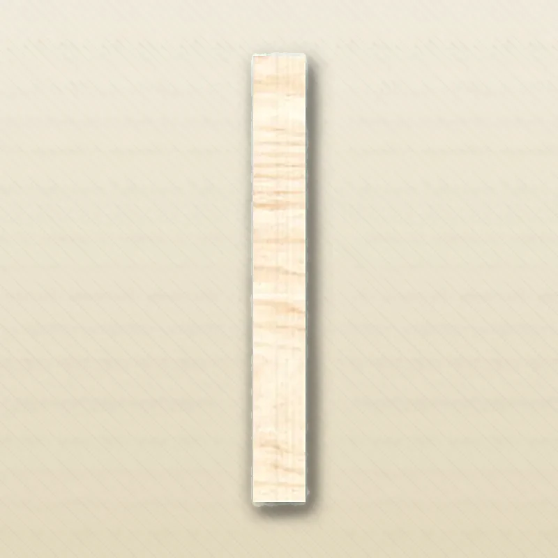 5 Inch Kulfi Teela laid flat showing the 127 × 10 × 2.5 mm · rectangular section