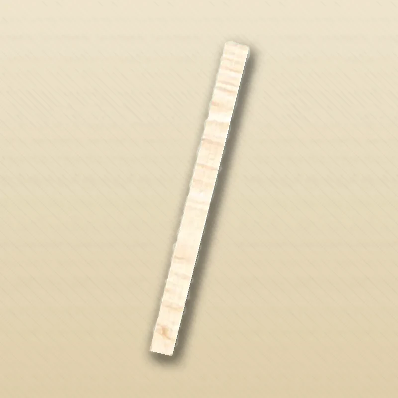 Close-up of the grain and edge finish on 8 Inch Kulfi Teela
