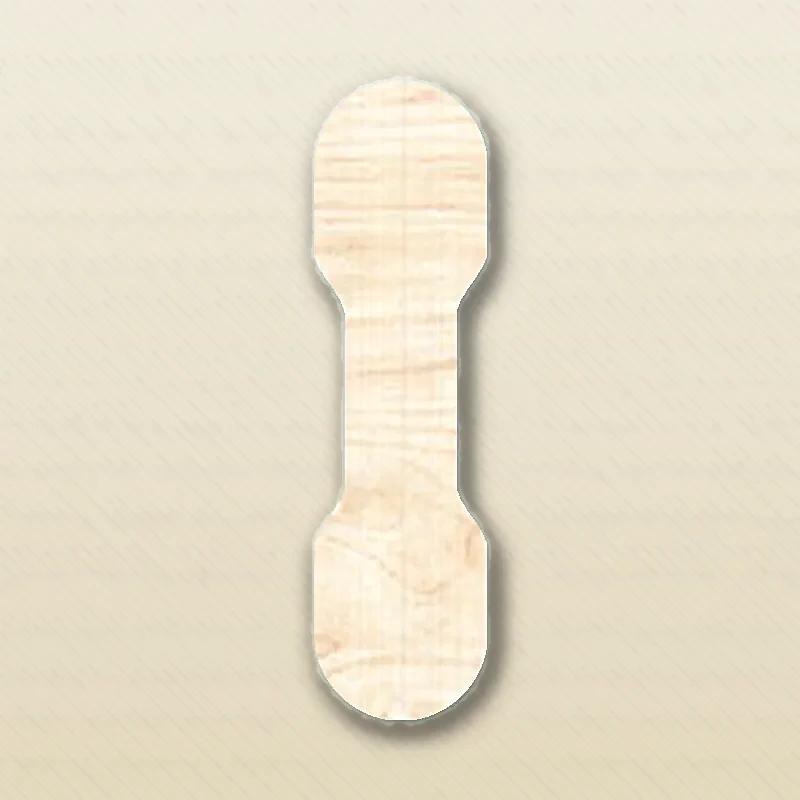 94 mm Magnum Paddle Sticks laid flat showing the 94 × 17/11/17 × 2 mm · paddle section